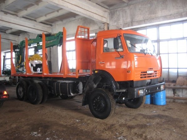 Камаз 53228 сортиментовоз c г. м. лв-185 новый