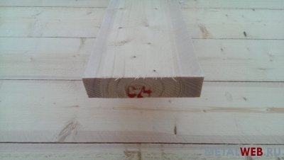 Доска обрезная. Сосна, ель.