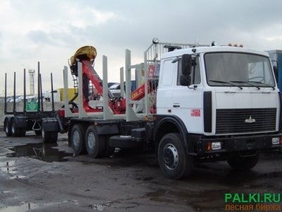 Сортиментовоз маз 6303А8-328 (маз 6303Х5-426-011) новый