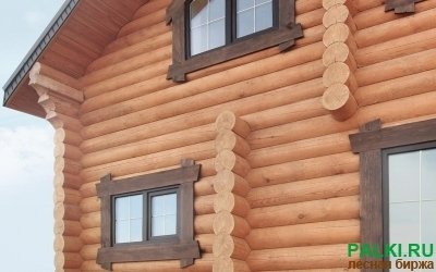 Производим и продаем срубы из оцилиндрованного бревна