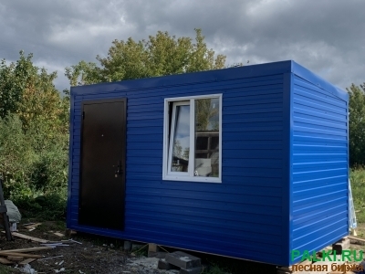 Бытовка, вагончик утепленные деревянный каркас