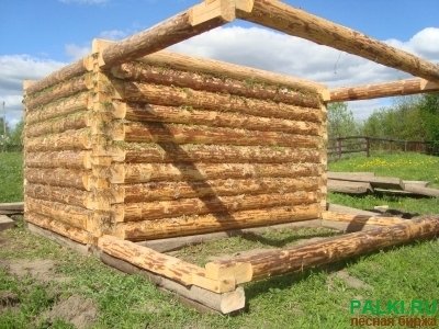 Массив Эко Срубы ручной рубки