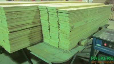 Доска пола из Лиственницы,35х135х2/2.5/3м, сорт А,В,С,вл.12%