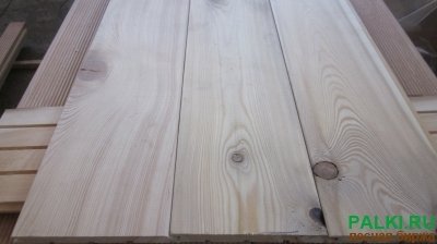 Вагонка Штиль из Лиственницы, сорт С, влажн.10%