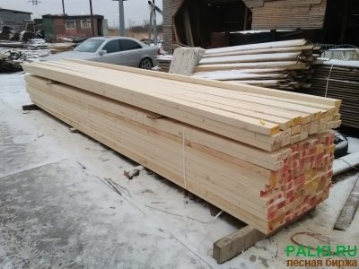 Доска ель сосна обрезная естественной влажности 1-4 сорт 2-6 м