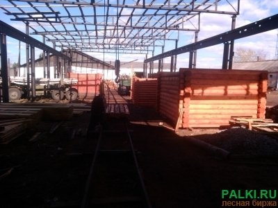 Продам оцилиндрованное бревно