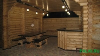 Оцилиндрованное бревно из сибирского кедра и ангарской лиственницы