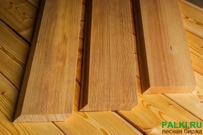Планкен (скошеный) (лиственница) влажность 10-12%
