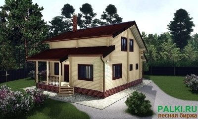 Дом из профилированного бруса