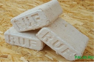 Топливные брикеты РУФ (береза). Только актуальные цены