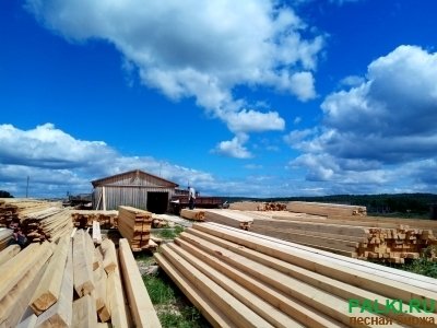 Доска обрезная 40х150х6000 1 сорт ГОСТ