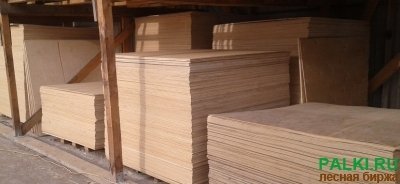 Фанера оптом, от 490р