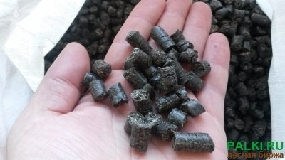 Пеллеты из лузги подсолнечника