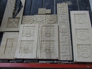 Резной деревянный декор для мебели