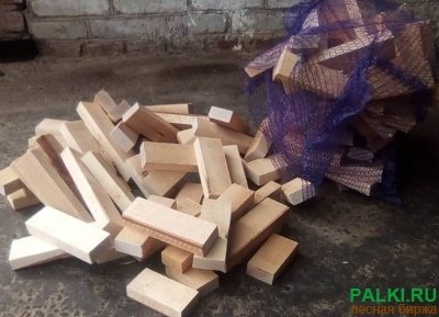 Обрезки березовые после камерной сушки