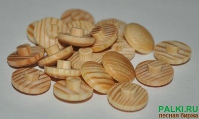 Деревянные заглушки из сосны, берёзы, осины, лиственницы