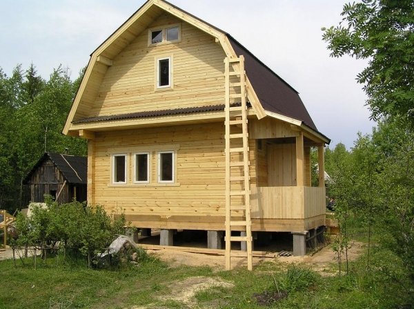 Профилированный брус (цельный) (сосна,ель)