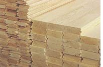 Доска пола 35*115*3-6м. сорт АВ сухая - 343 р./м2