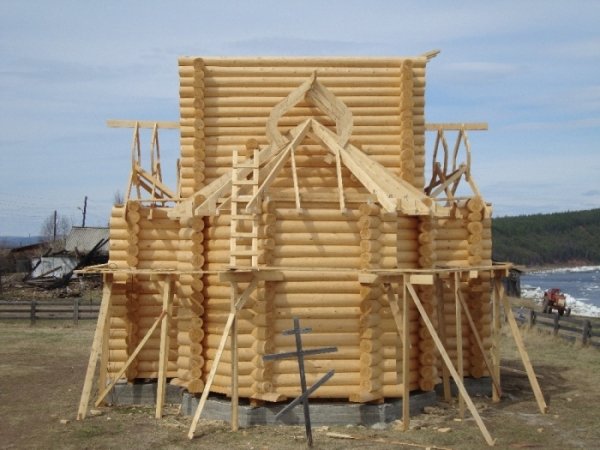 Оцилиндрованное бревно, ф180-280-- 5000 руб/м3. Ангарская Сосна, Сибирская Лиственница, Кедр