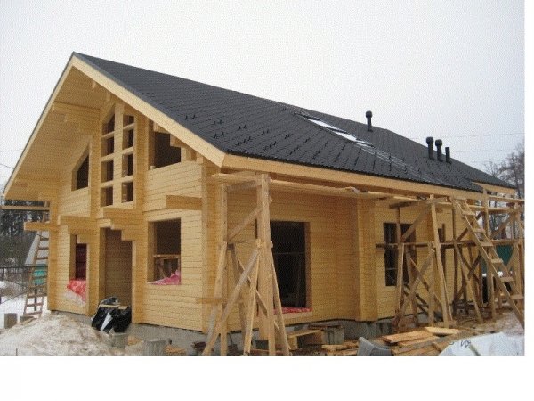 Клееный профилированный брус 15700руб м. куб