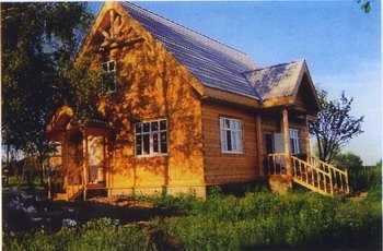 Производство срубов из бруса 150х150.